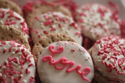 Close-up of cookies