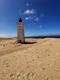 Lighthouse on dune