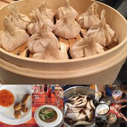 High angle view of meal served on table