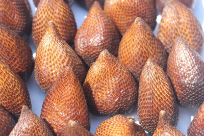 Full frame shot of fruits for sale in market
