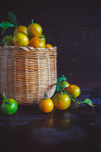 Close-up of fruits on fruit