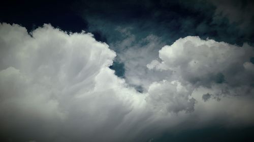 Scenic view of cloudy sky