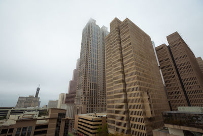 Low angle view of modern office building