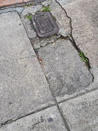 Sidewalk in city