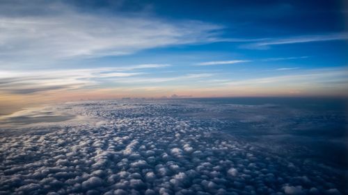 Clouds in sky