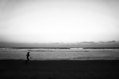 Scenic view of beach