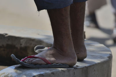 Low section of human legs