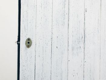 Full frame shot of wooden door