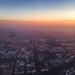 Aerial view of cityscape