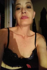 Portrait of beautiful woman at home