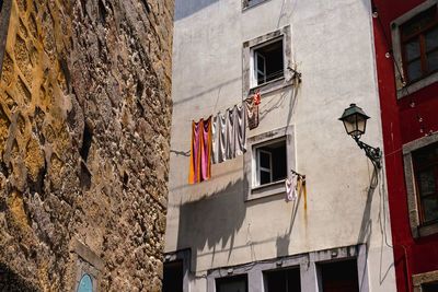 Low angle view of old building