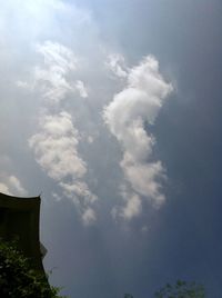 Low angle view of sky