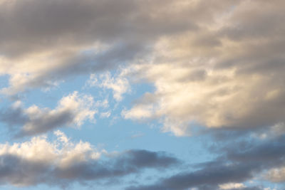 Low angle view of sky