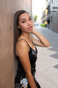 Portrait of a young woman