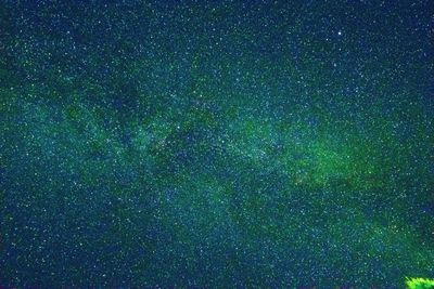 Low angle view of star field at night