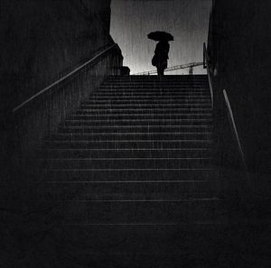 Low angle view of staircase