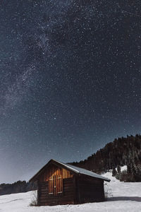 Milkyway on a winter evening.