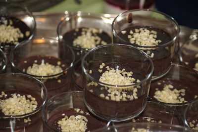 Close-up of ice cream in container