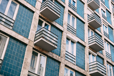 Low angle view of modern building