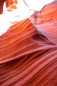 Full frame shot of rock formations