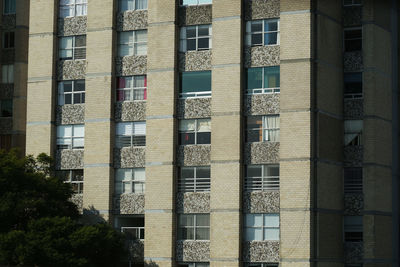 Full frame shot of residential building