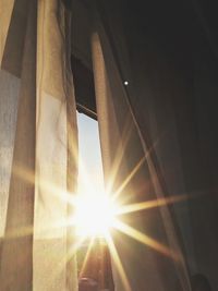 Low angle view of sunlight