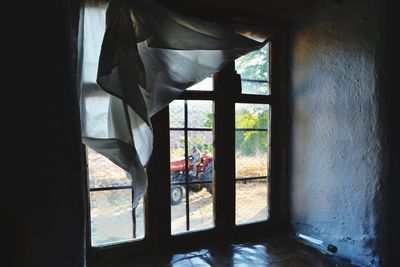 Window of old building