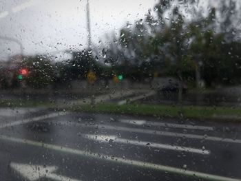 Raindrops on glass window