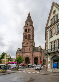 Low angle view of cathedral against sky