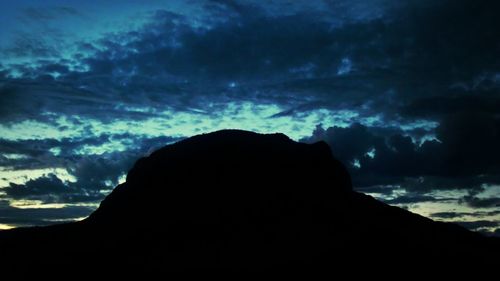 Low angle view of dramatic sky