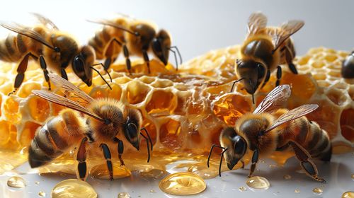 Close-up of bee on flower