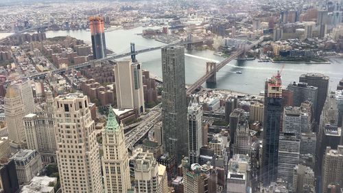 Aerial view of a city