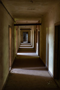 Corridor of building