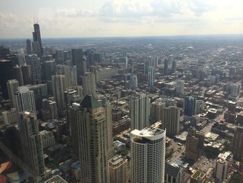 Aerial view of a city