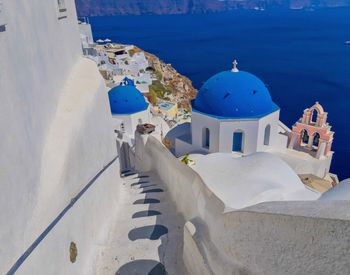 Famous spot in santorini, greece 