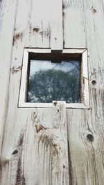 Low angle view of window