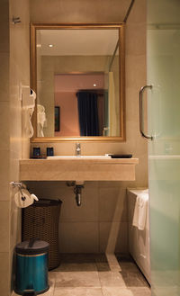 Interior of bathroom