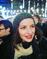 Portrait of a smiling young woman