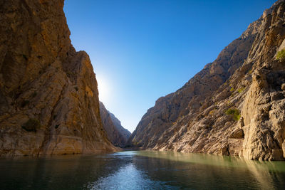 Canyon and the river