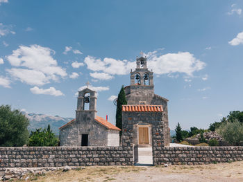 View of church against sky