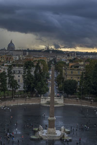 View of cityscape against sky