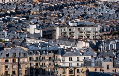 High angle view of cityscape
