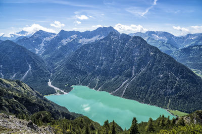 Heiterwanger see from tauern