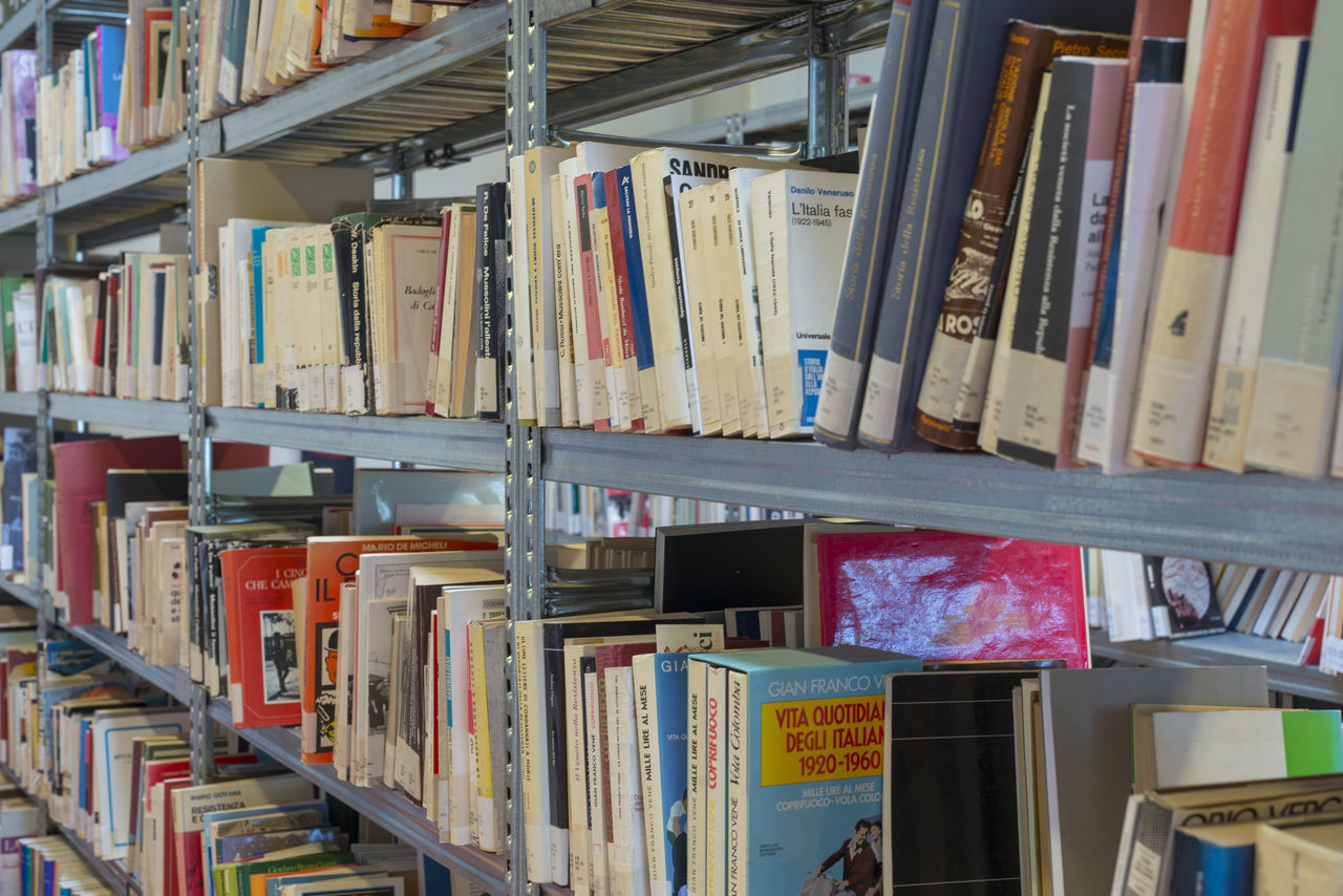 BOOKS IN SHELF