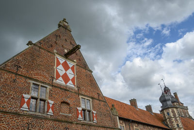 The castle of raesfeld in germany