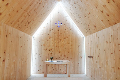 Interior of church