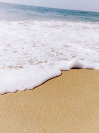 Scenic view of sea waves