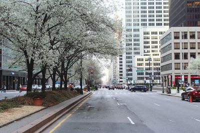 Street amidst buildings in city