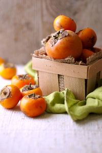 Close-up of food on table