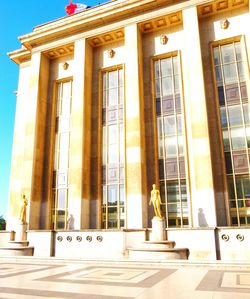 Facade of building